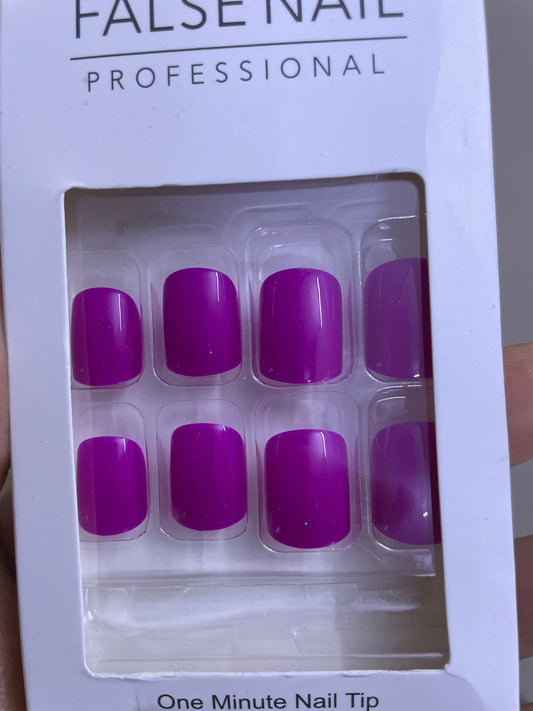 اظافر سكوير بربل