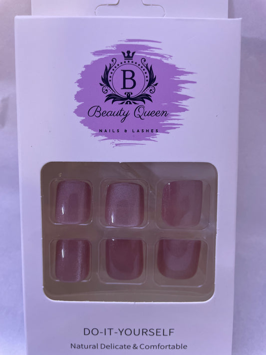 اظافر قدم وردي Magnetic