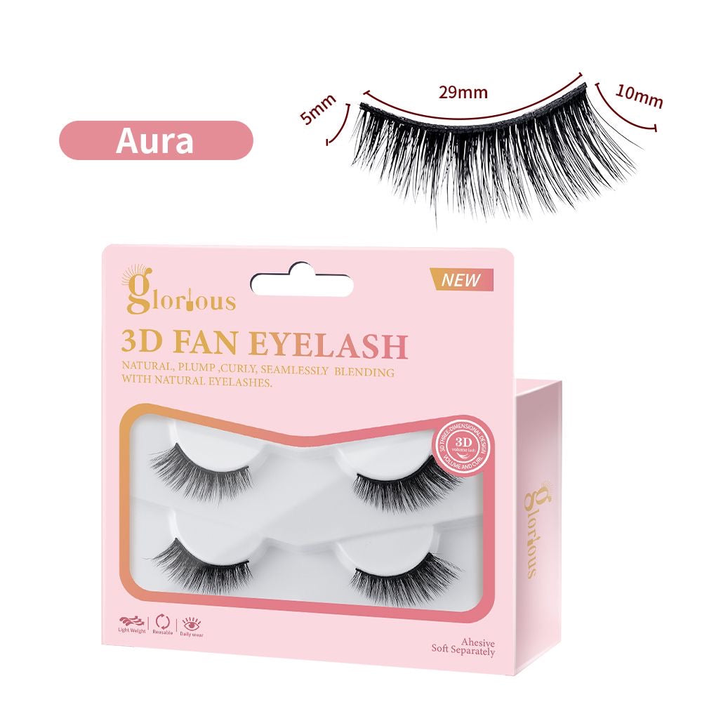 Glorious 3D Fan Eyelash – Aura9084
