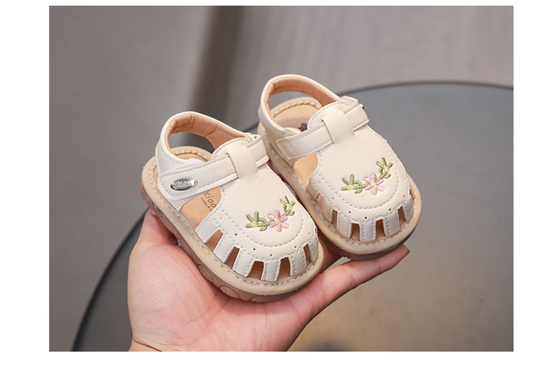 snadal baby shoes white