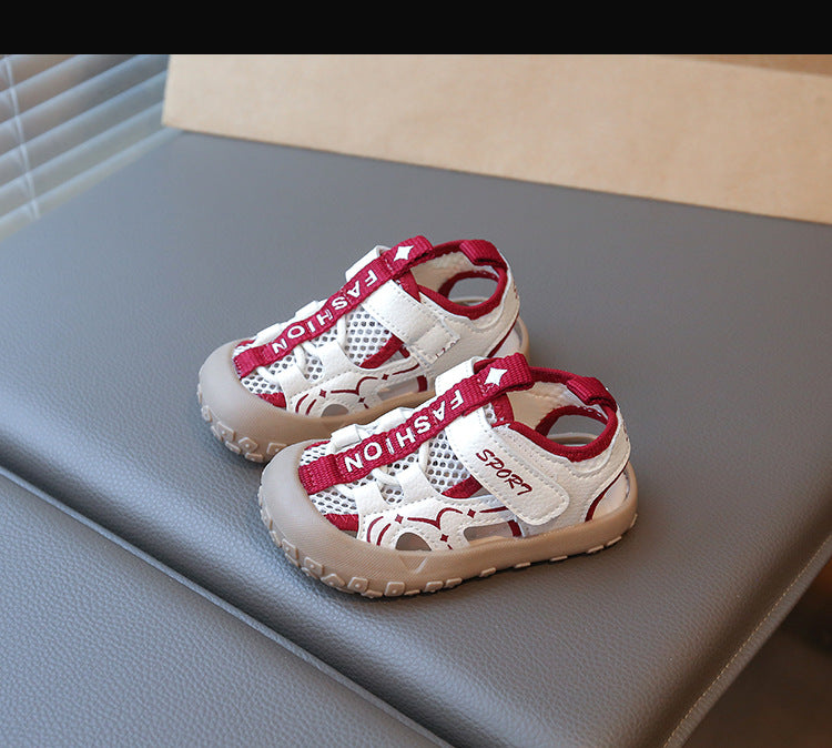 kids shoes red