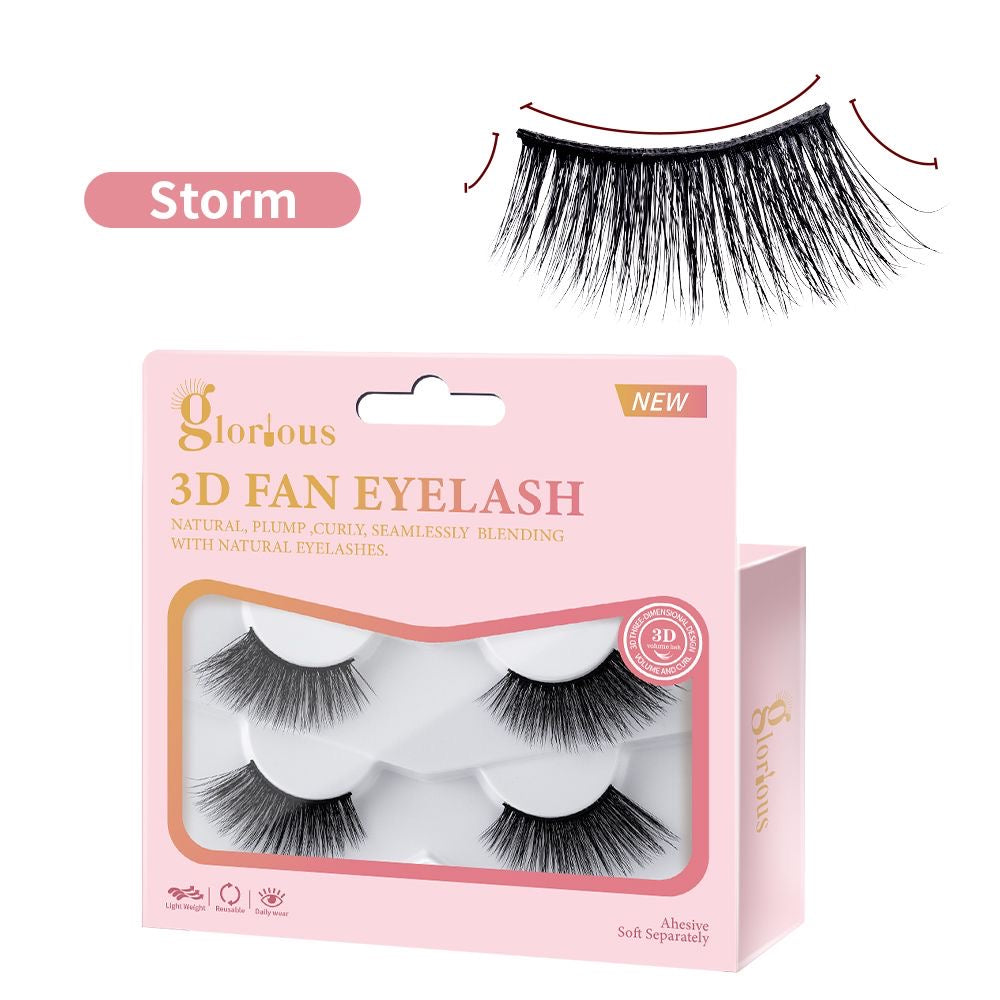Glorious 3D Fan Eyelash – Storm9102