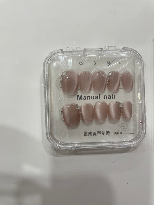Handmade honey nails