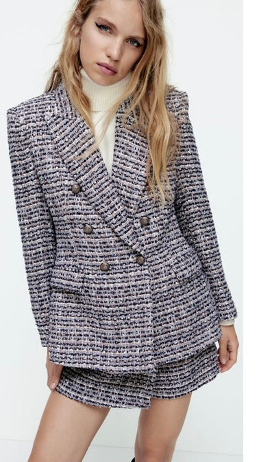 zara wool blazer