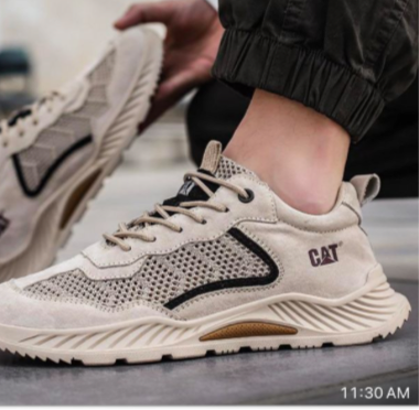 Caterpillar snickers shoes off white