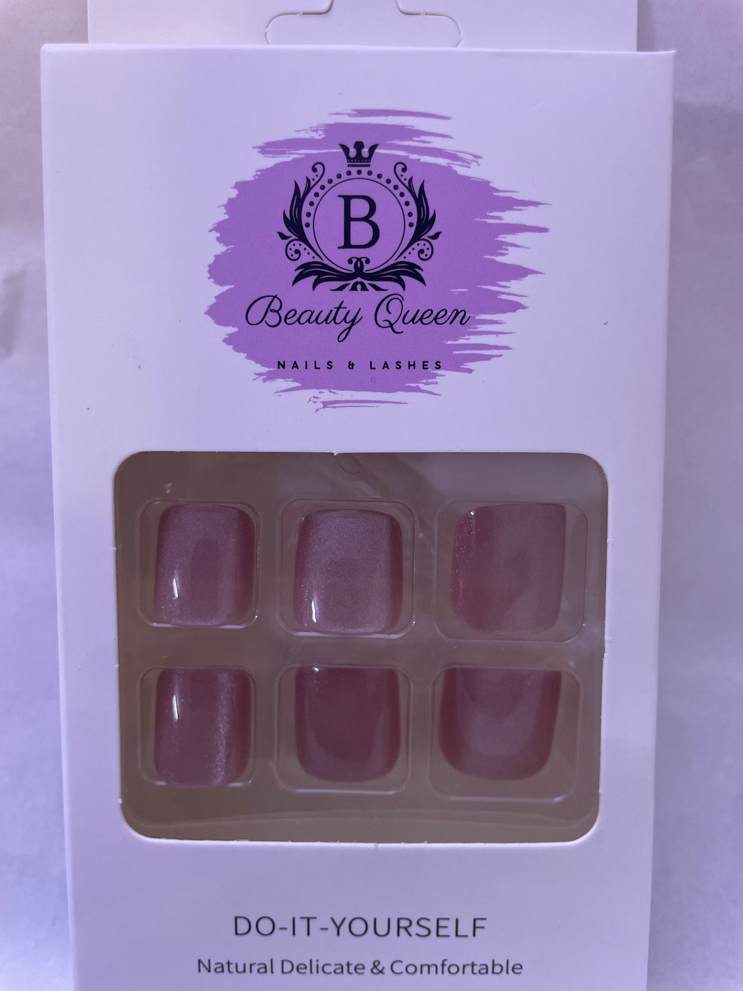 اظافر قدم وردي   Magnetic