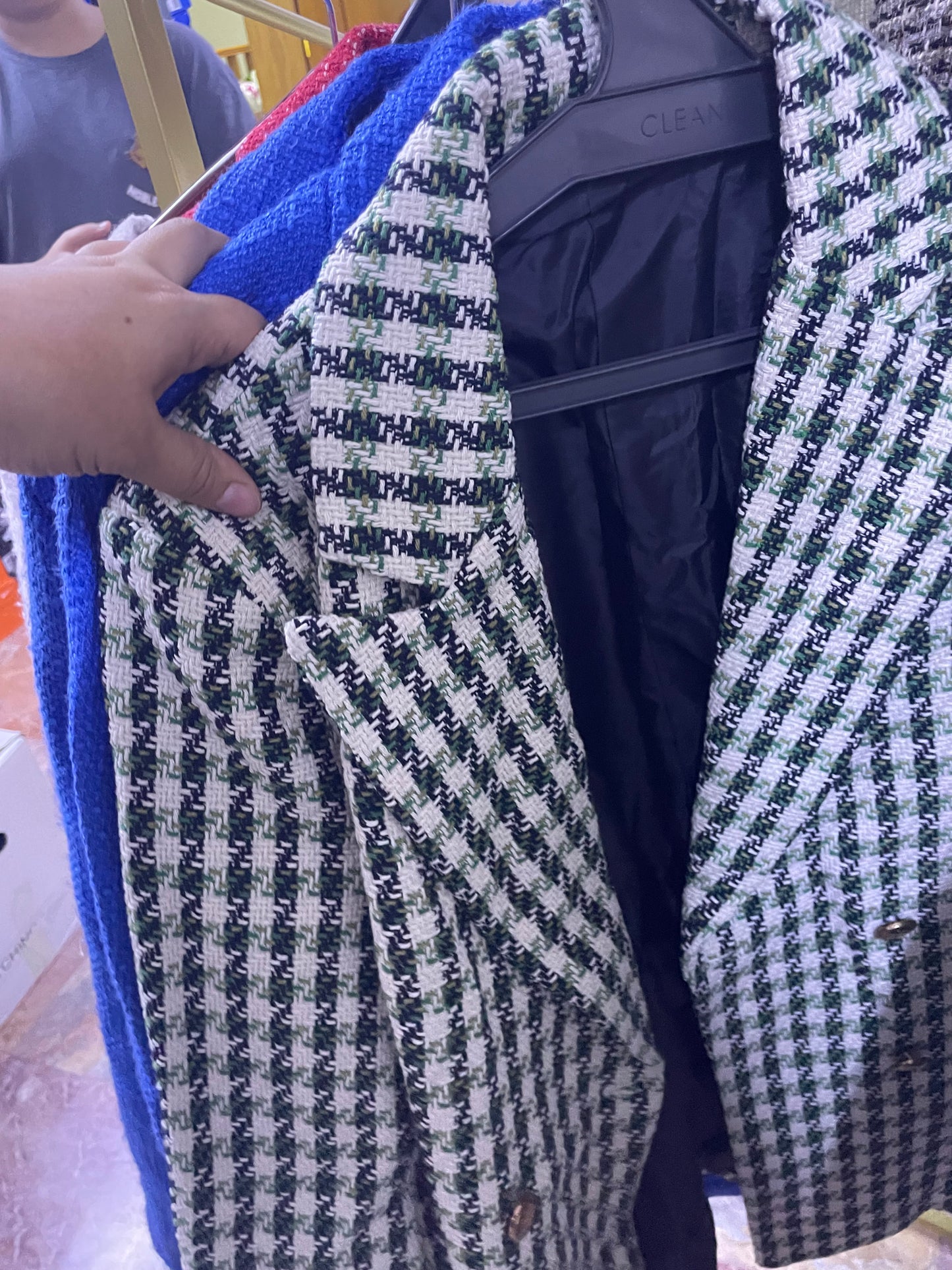 zara wool blazer