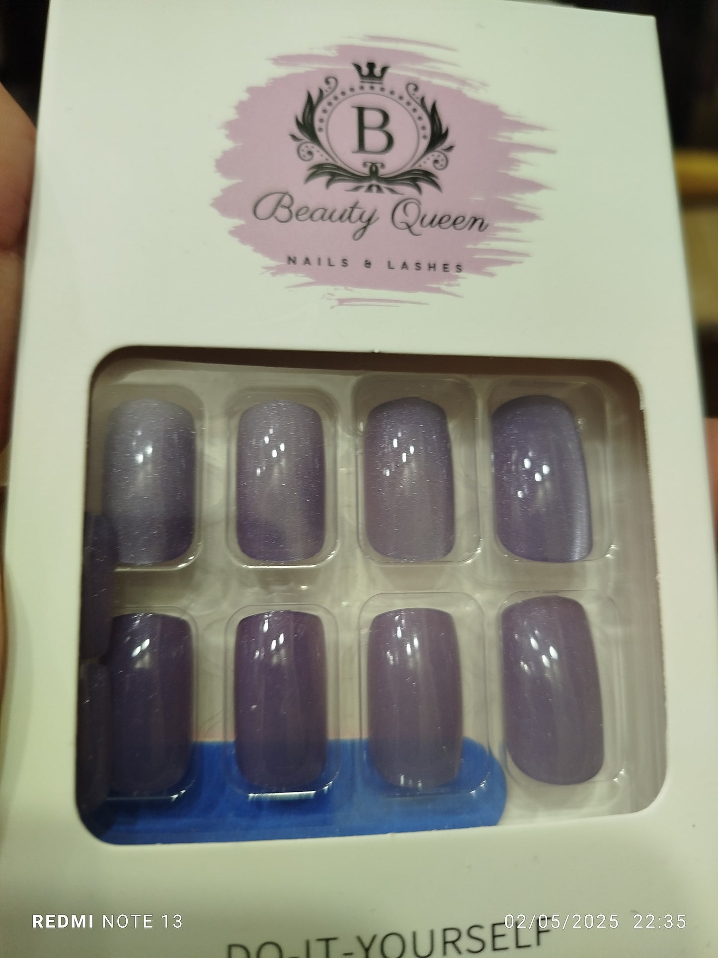 اظافر بنفسجي Magnetic