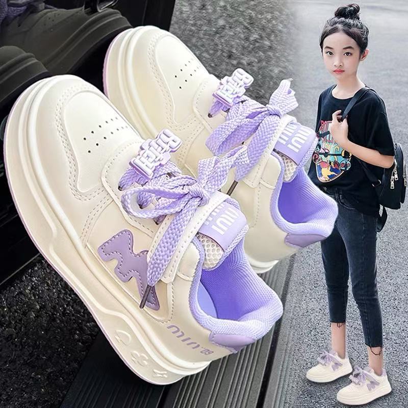 sport shoes kids purple