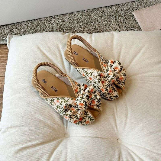 slipper kids green