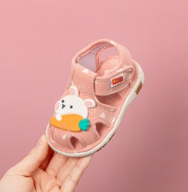 baby shoes sandal pink