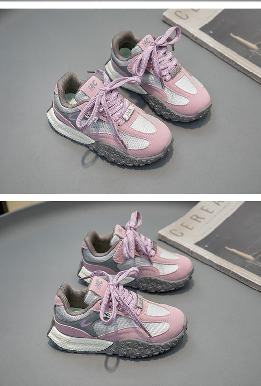 sport shoes kids pink