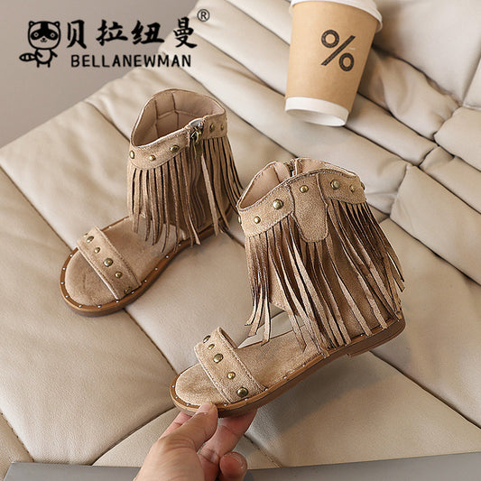 light brown girl shoes