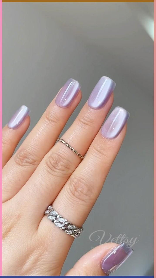 اظافر بنفسجي Magnetic